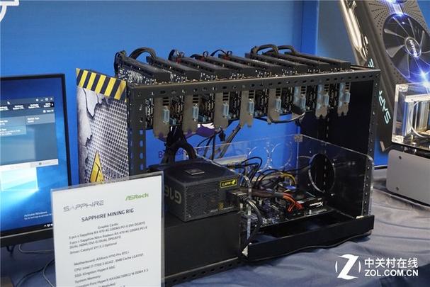 High-performance Bitcoin mining rig setup in a Dutch mining farm