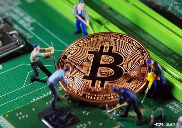 A high-density mining rig setup, showcasing the need for secure hosting environments